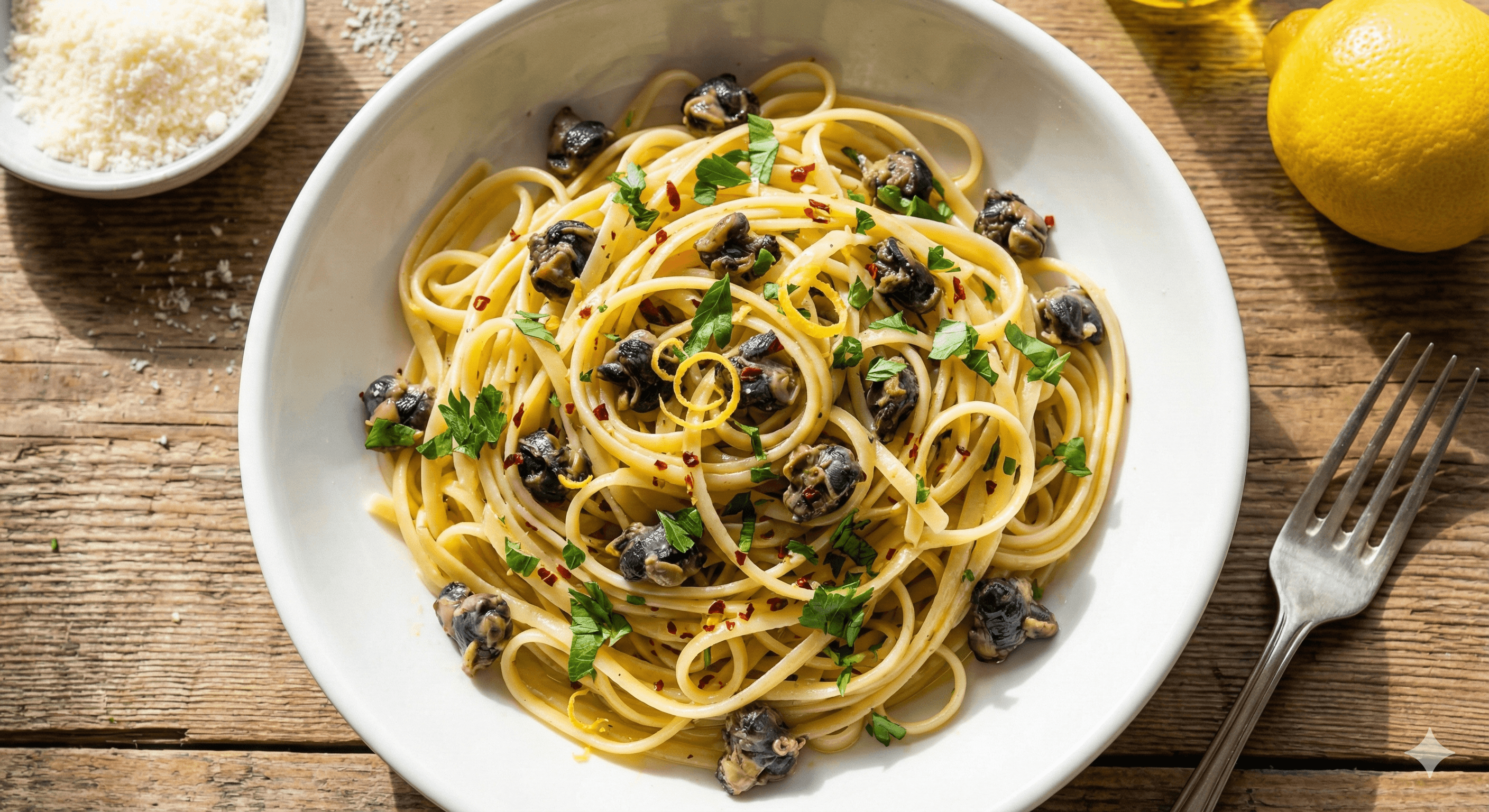 Periwinkle & Herb Linguine
